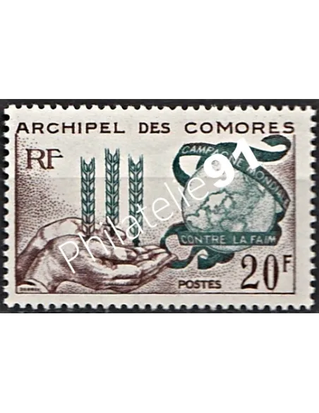 Comores n°26, timbres des colonies françaises