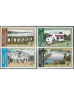 Comores Poste Aérienne n°45 à 48 , timbres des colonies françaises