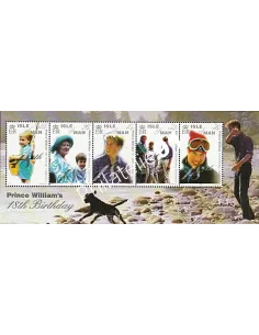 ILE DE MAN n° 811 à 915, S.A.R. le Prince William, timbres d'Europe