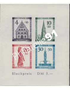 BADE BF 2B, timbres des colonies françaises