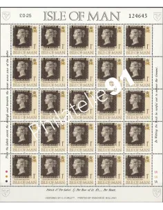 ILE DE MAN - n° 436 à 460, Penny Black, timbres d'europe