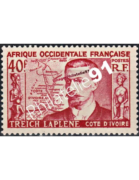 Timbre d'Afrique Occidentale Française n° 47, timbre des colonies français