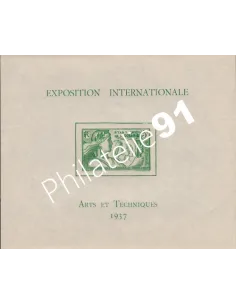 OCEANIE,BF 1, Expo de Paris de 1937, timbres des colonies françaises