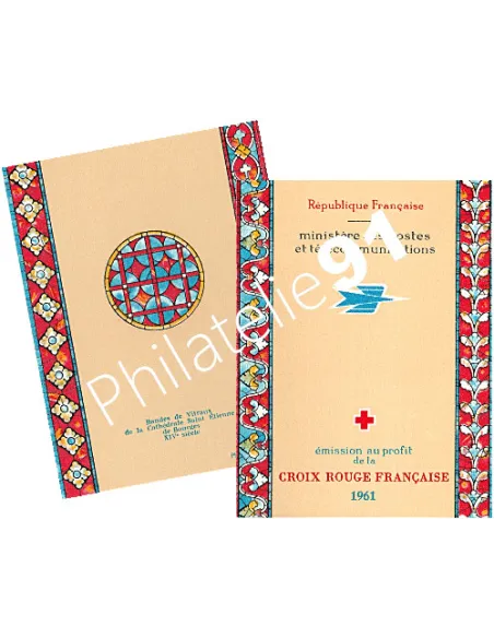 Carnet  2010 - année 1961 - croix-rouge, Collection timbres France