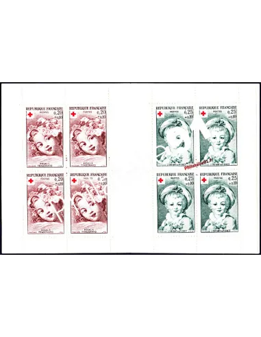 Carnet Croix-Rouge n° 2011,année 1962, collection timbres de France