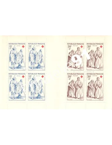 Carnet Croix-Rouge n° 2006,année 1957, collection timbres de France