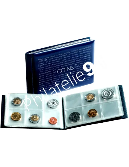 album de poche pour monnaies, matériel numismatique