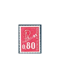 n° 1816d - Marianne de Béquet, gomme tropicale, timbres de France