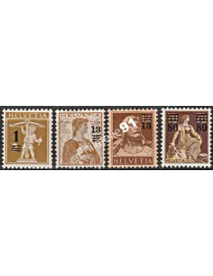 Timbres de SUISSE n° 145 et 148 - timbres d'Europe