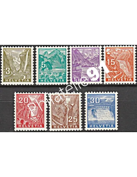 Timbres de SUISSE n° 271 et 277 - timbres d'Europe