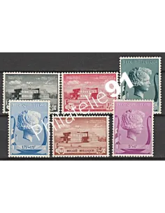 Belgique n° 532 à 537 - Collection timbres europe