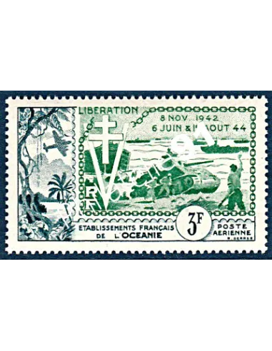 OCEANIE, PA n° 31, timbres des colonies francaises