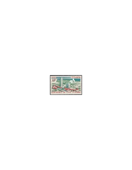 Timbre de cote d'ivoire n°  285 - Timbres a theme