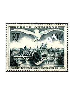Poste Aérienne n° 20,Congrès U.P.U Paris, collection timbres France