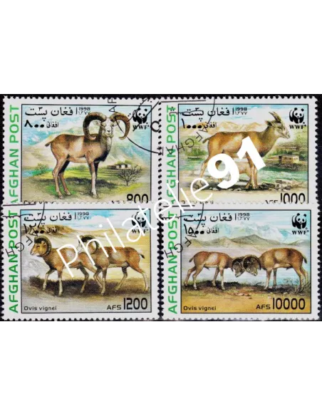 AFGHANISTAN - Série année 1998 - WWF