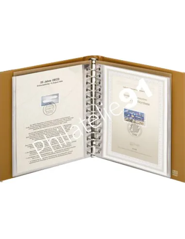 LINDNER,Feuilles de recharge pour Album FDC CLASSIC, matériel philatélique