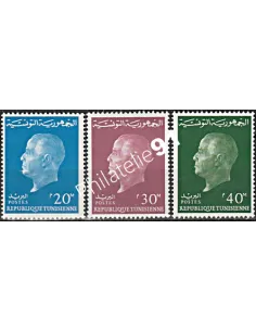 TUNISIE - n° 569 à 571 - République