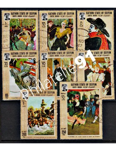 SEIYUN - n° 142 à 146 et PA n° 147 à 149 - Toulouse LAUTREC