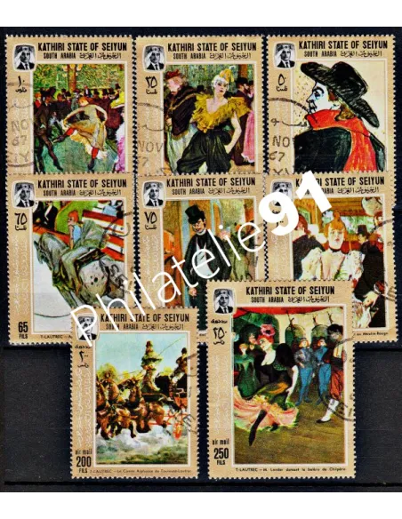 SEIYUN - n° 142 à 146 et PA n° 147 à 149 - Toulouse LAUTREC