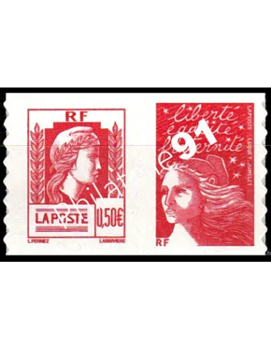 Timbre n° 3716P adhésif Marianne d'Alger, collection timbres France