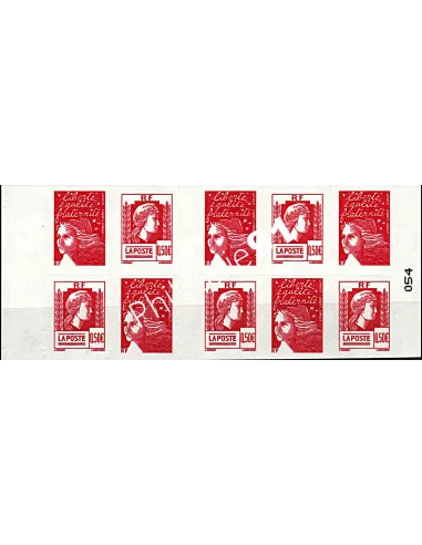 Carnet n° 1512, Marianne d'Alger, collection timbres France