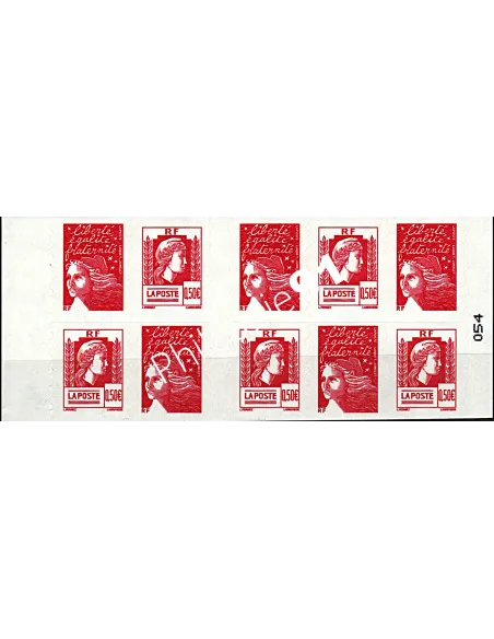 Carnet n° 1512, Marianne d'Alger, collection timbres France