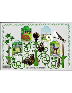 BF 120,Jardins de France,Salon du Timbre, collection timbres France