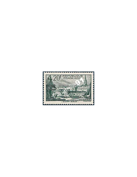 Timbre n° 394, Port de Saint-Malo, collection Timbres France