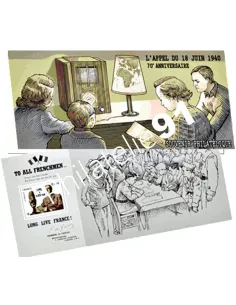 Bloc Souvenir n° 48 - Appel du 18 juin 1940