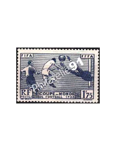 Timbre n° 396, 3e Coupe mondiale de foot Paris, timbres France