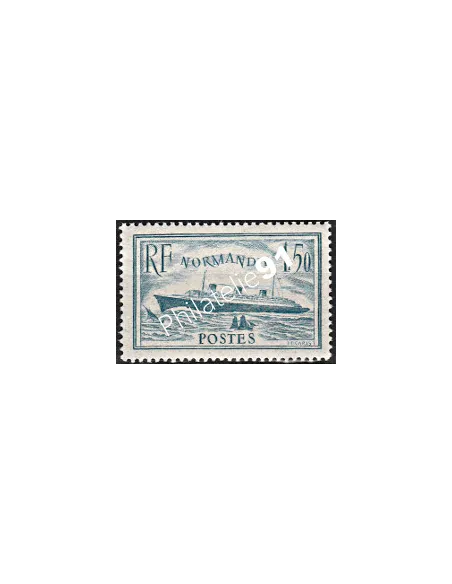 Timbre n° 300 neuf, Paquebot Normandie, collection timbres France