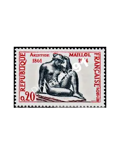Timbre de France n° 1281 - Aristide Maillol