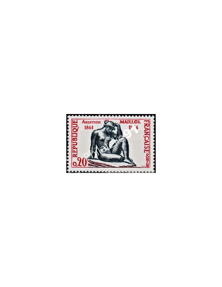Timbre de France n° 1281 - Aristide Maillol