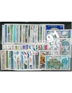 Année complète de timbres de France 1976, collection timbres France