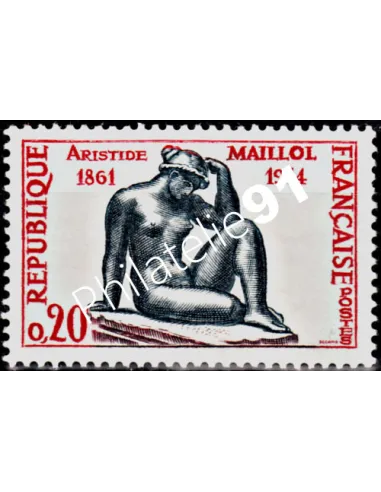 Timbre de France n° 1281 - Aristide Maillol
