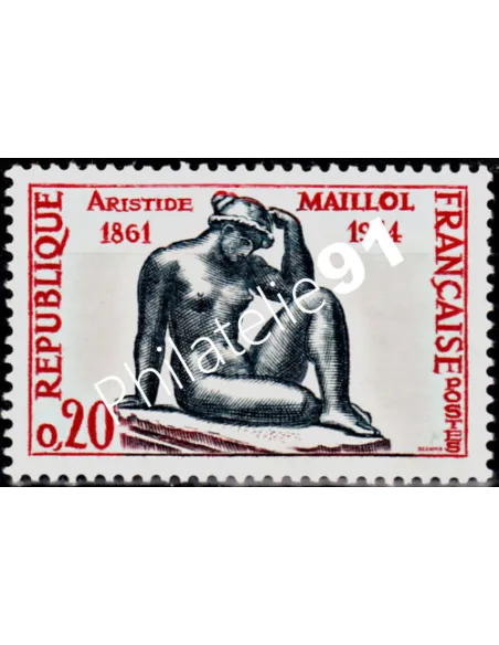 Timbre de France n° 1281 - Aristide Maillol