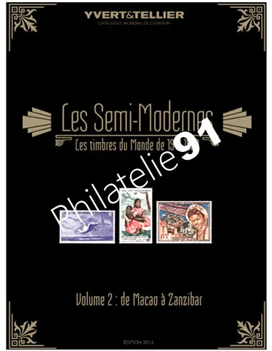 Catalogue des SEMI-MODERNES DU MONDE de 1941-1960,Vol. 2, idée cadeau