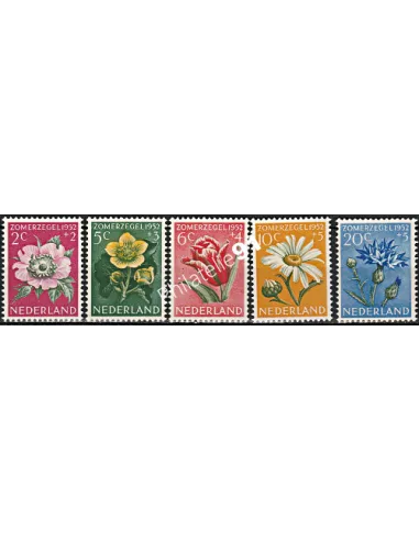Timbres des Pays-Bas n° 569 à 573 - Enfance