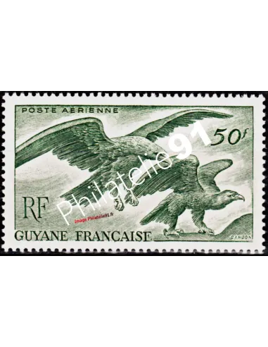 Timbre de GUYANE - P.A. n° 35 - colonies Francaises