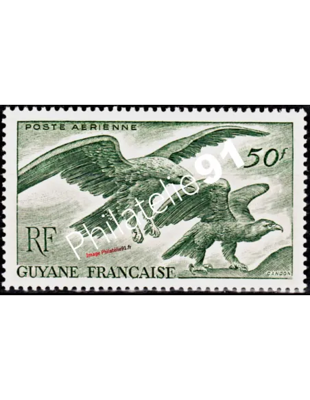 Timbre de GUYANE - P.A. n° 35 - colonies Francaises
