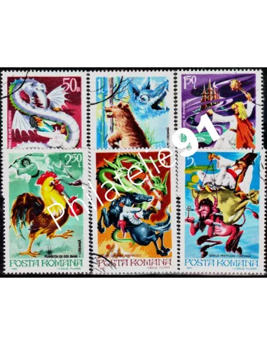 ROUMANIE - n° 3404 à 3409 - CONTES ROUMAINS
