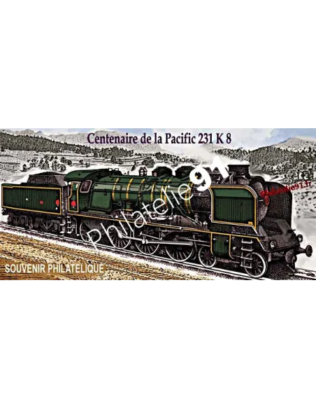 Bloc Souvenir n° 68 - Centenaire de la Pacific 231 K 8