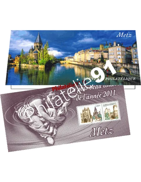 bloc souvenir dn° 75, Metz, collection timbres de France