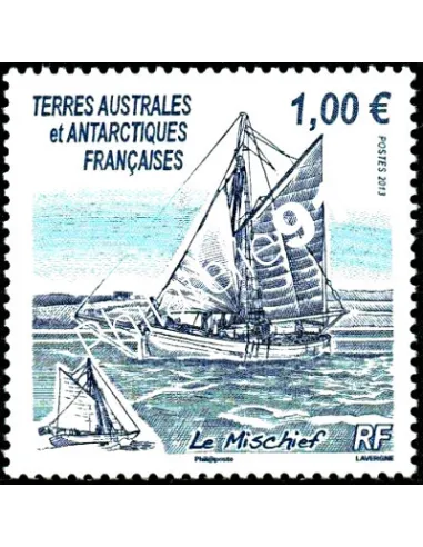 TAAF, n° 642, Collection timbres Dom-Tom