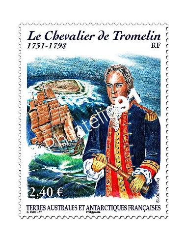 TAAF, n° 646, Collection timbres Dom-Tom