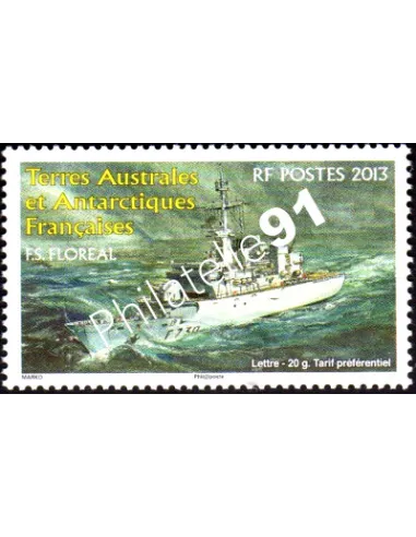 TAAF, n° 660, Collection timbres Dom-Tom