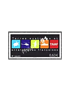 TAAF, n° 681, Collection timbres Dom-Tom