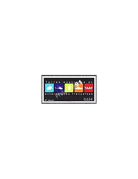 TAAF, n° 681, Collection timbres Dom-Tom