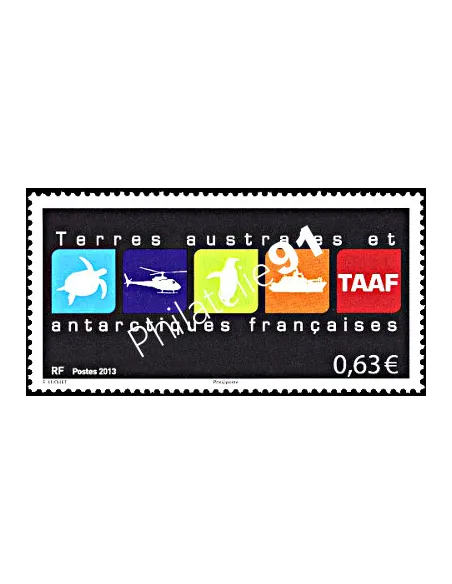 TAAF, n° 681, Collection timbres Dom-Tom
