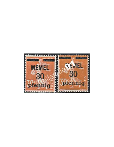 Memmel - Timbre n° 21 - collection timbres colonies
